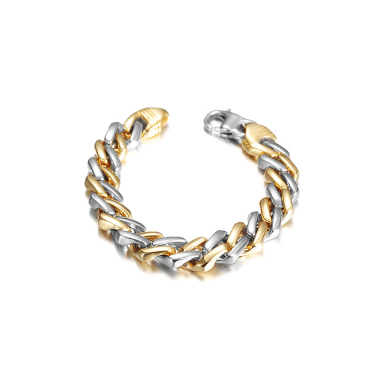 Cuban Chain Bracelet with Lobster Clasp