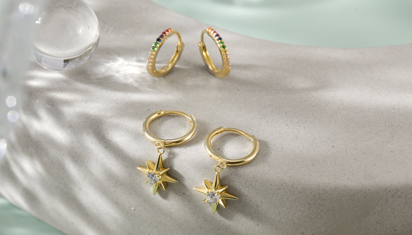 THREADER EARRINGS