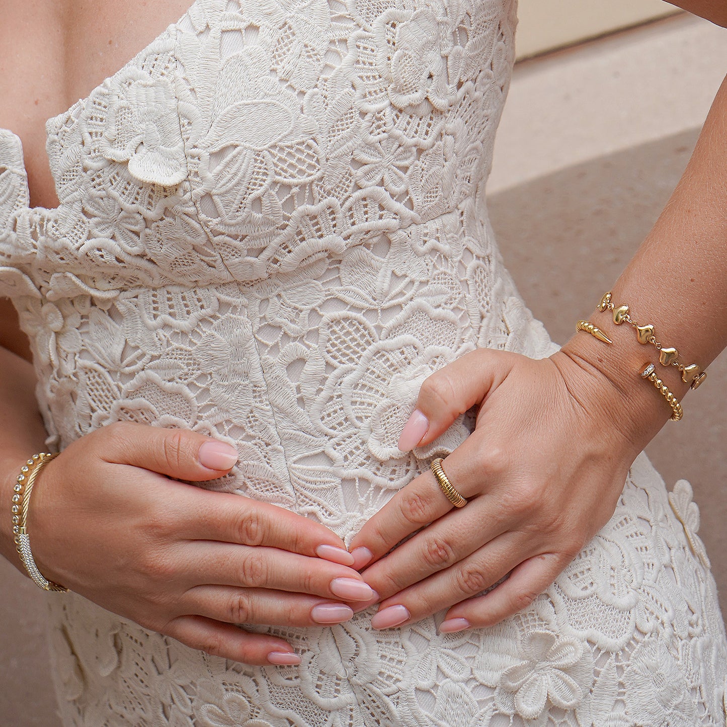 Snake Bone Tube Ring