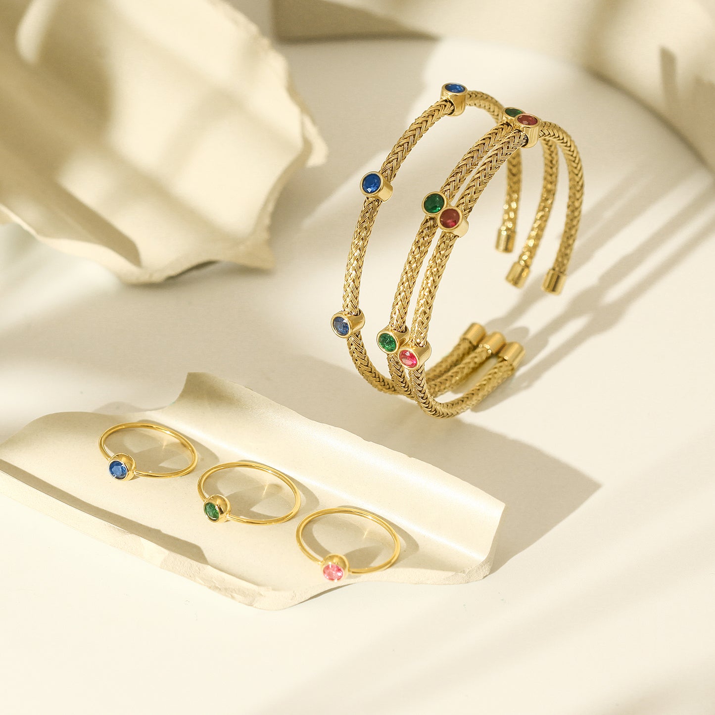 Cable Bangles Cable Cuff Bangle – Ciunofor