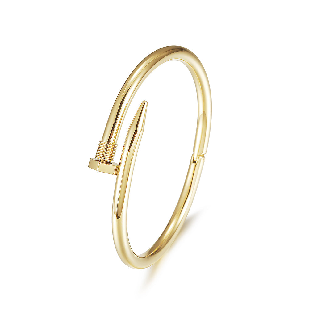 Sharp pointed smooth surface bracelet-NSB1423ST