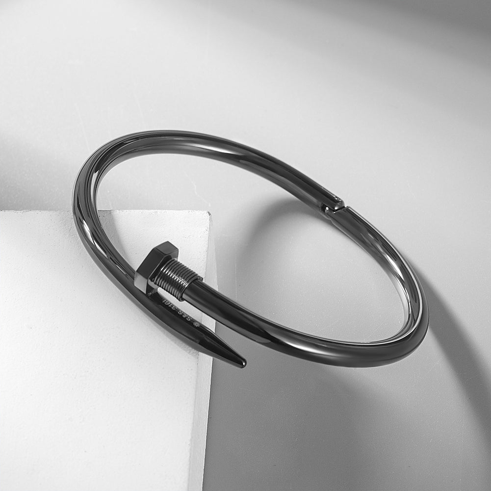 Sharp pointed smooth surface bracelet-NSB1423ST