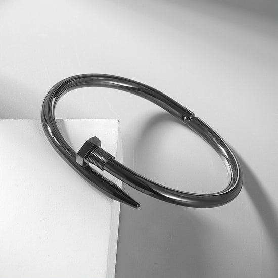 Sharp pointed smooth surface bracelet-NSB1423ST
