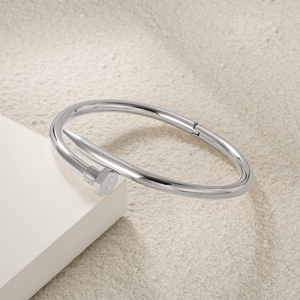 Sharp pointed smooth surface bracelet-NSB1423ST