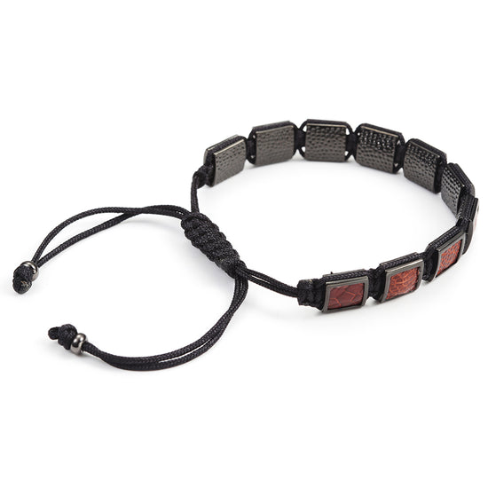 Square red bracelet-NSB1540ST