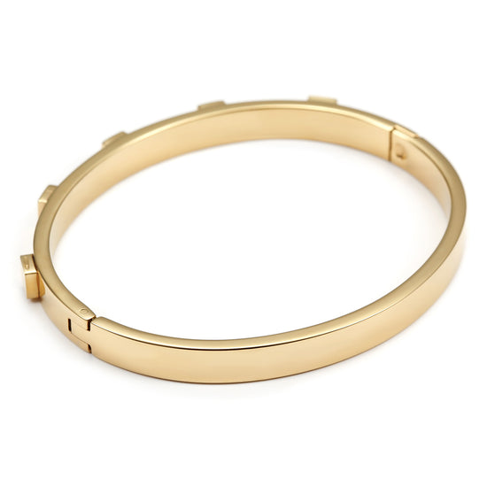 Circular block inlaid bracelet-NSB1446ST