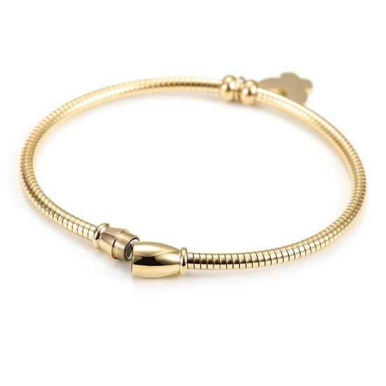 Cable Rabbit Head Bracelet-NSB1523ST