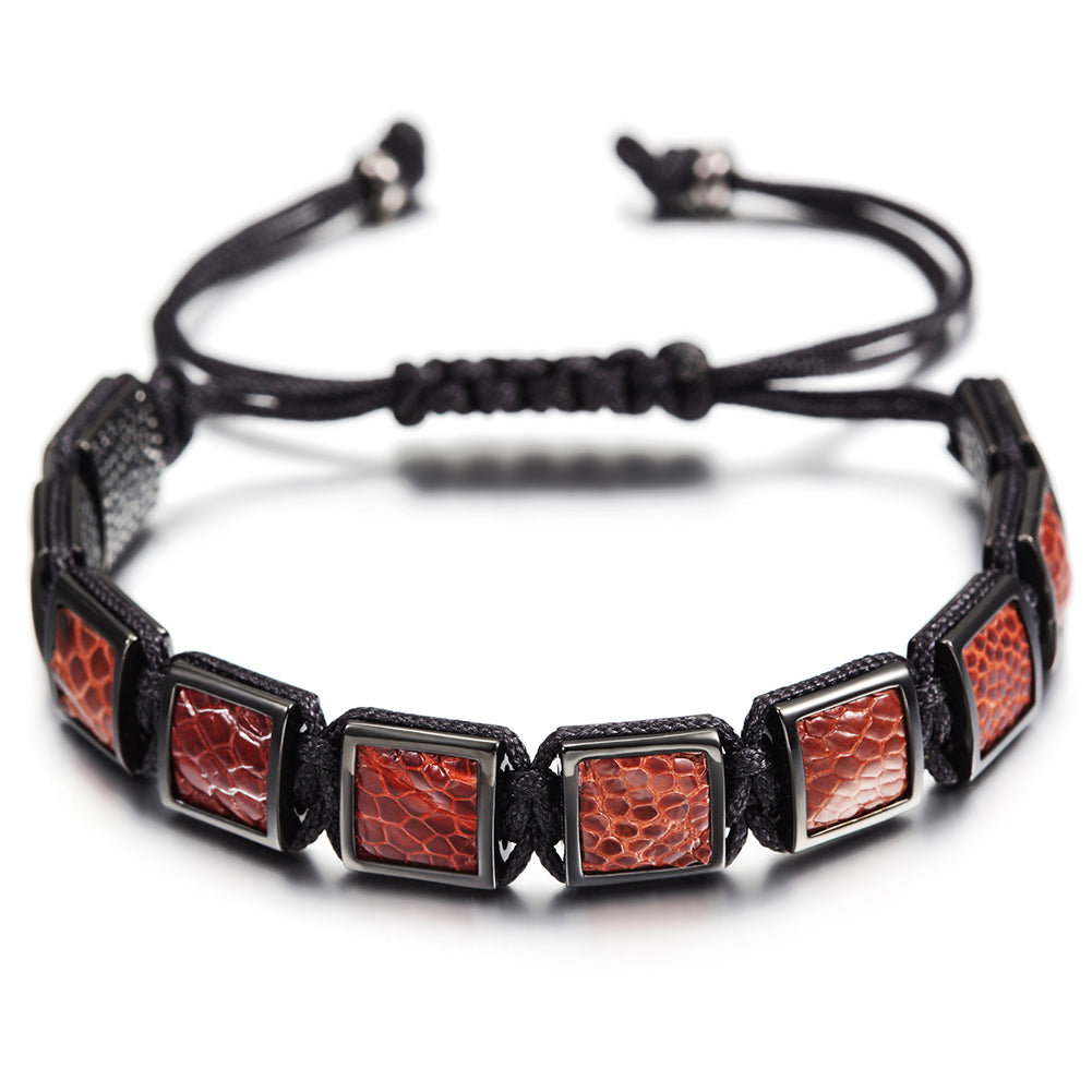 Square red bracelet-NSB1540ST