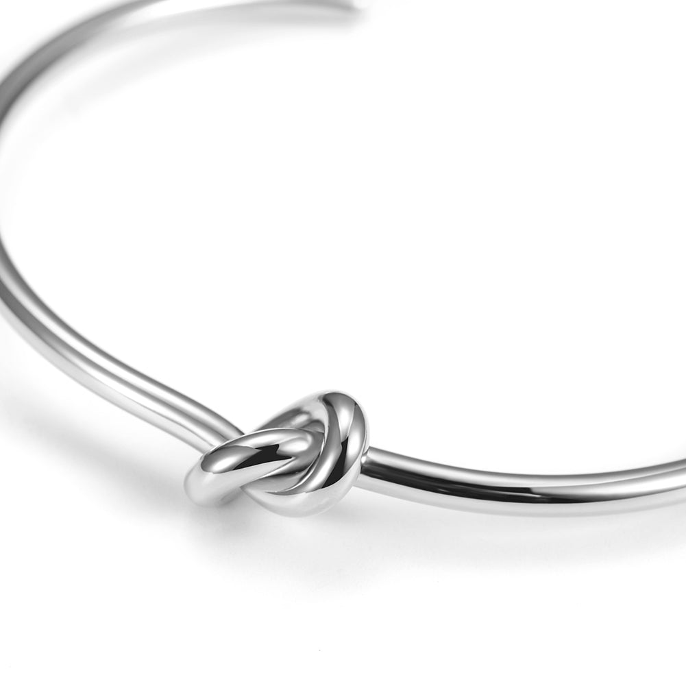 C-type Fried Dough Twists knot bracelet-NSB1557ST
