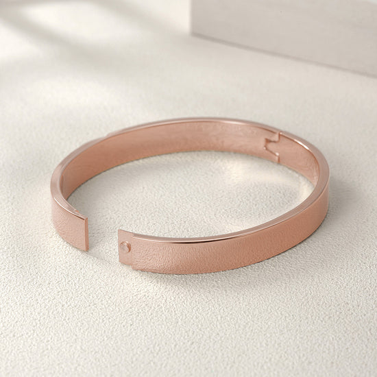 Stainless Steel Creative Smooth Bracelet-NSB1589ST