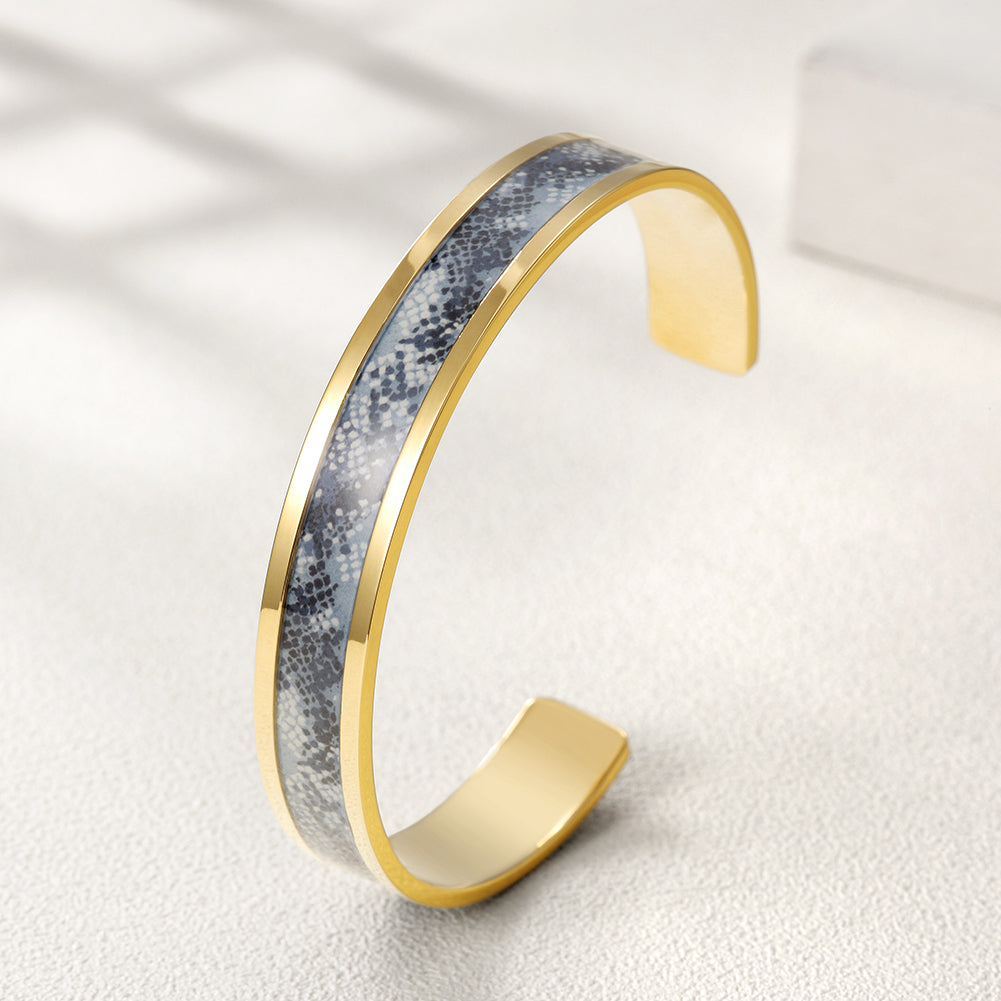 C-shaped Creative Pattern Bracelet-NSB1591ST