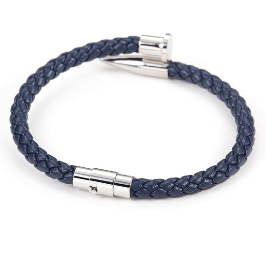 Load image into Gallery viewer, Black rope pointed bracelet-NSB1619ST
