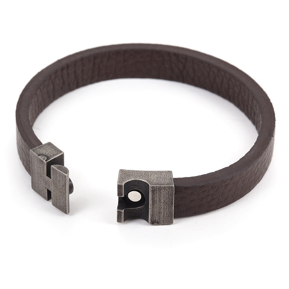 Stainless steel buckle belt bracelet-NSB1620ST