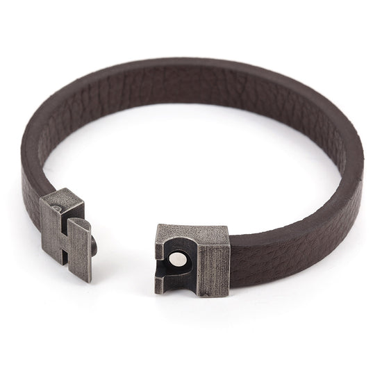 Stainless steel buckle belt bracelet-NSB1620ST