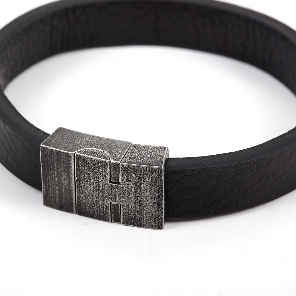Stainless steel buckle belt bracelet-NSB1620ST