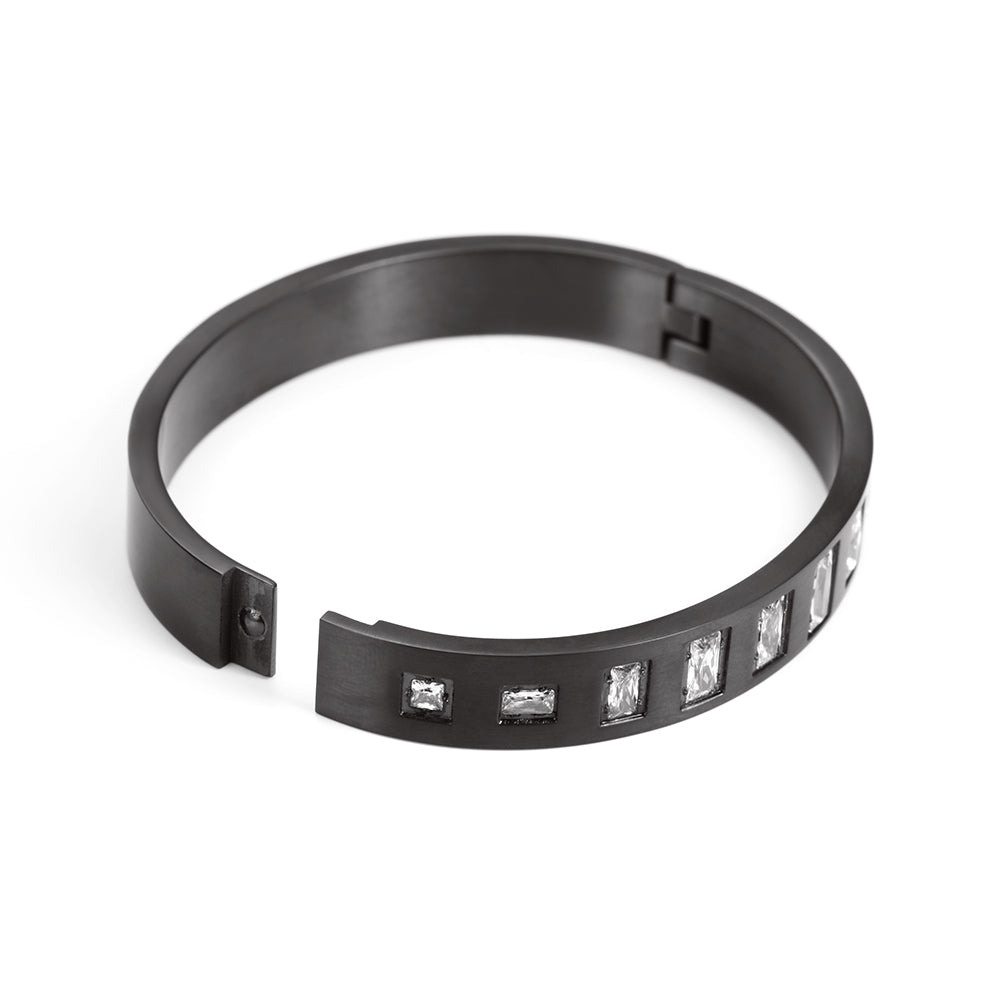 Round square zircon bracelet-NSB1623STD