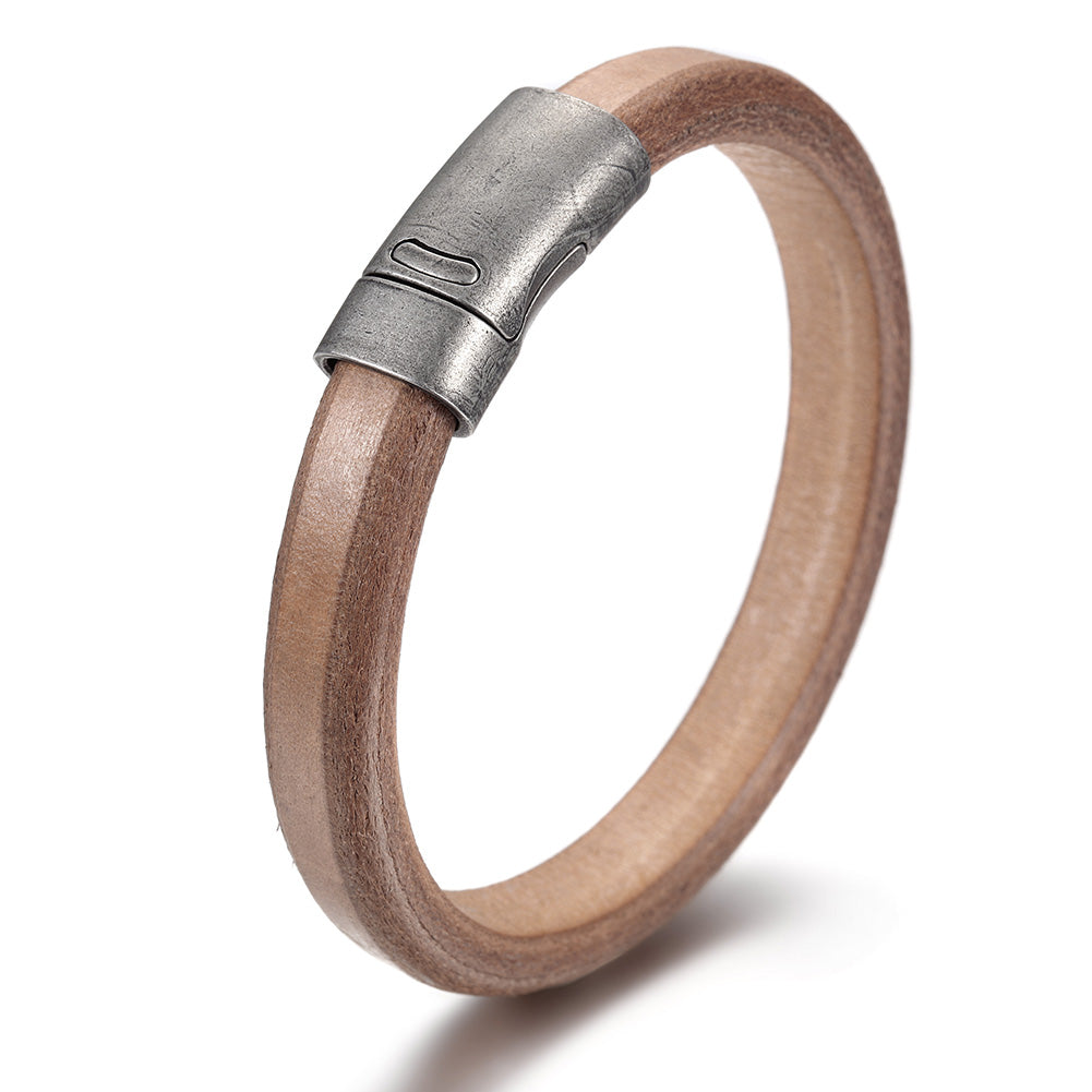 Brown rough bracelet-NSB1641STBR