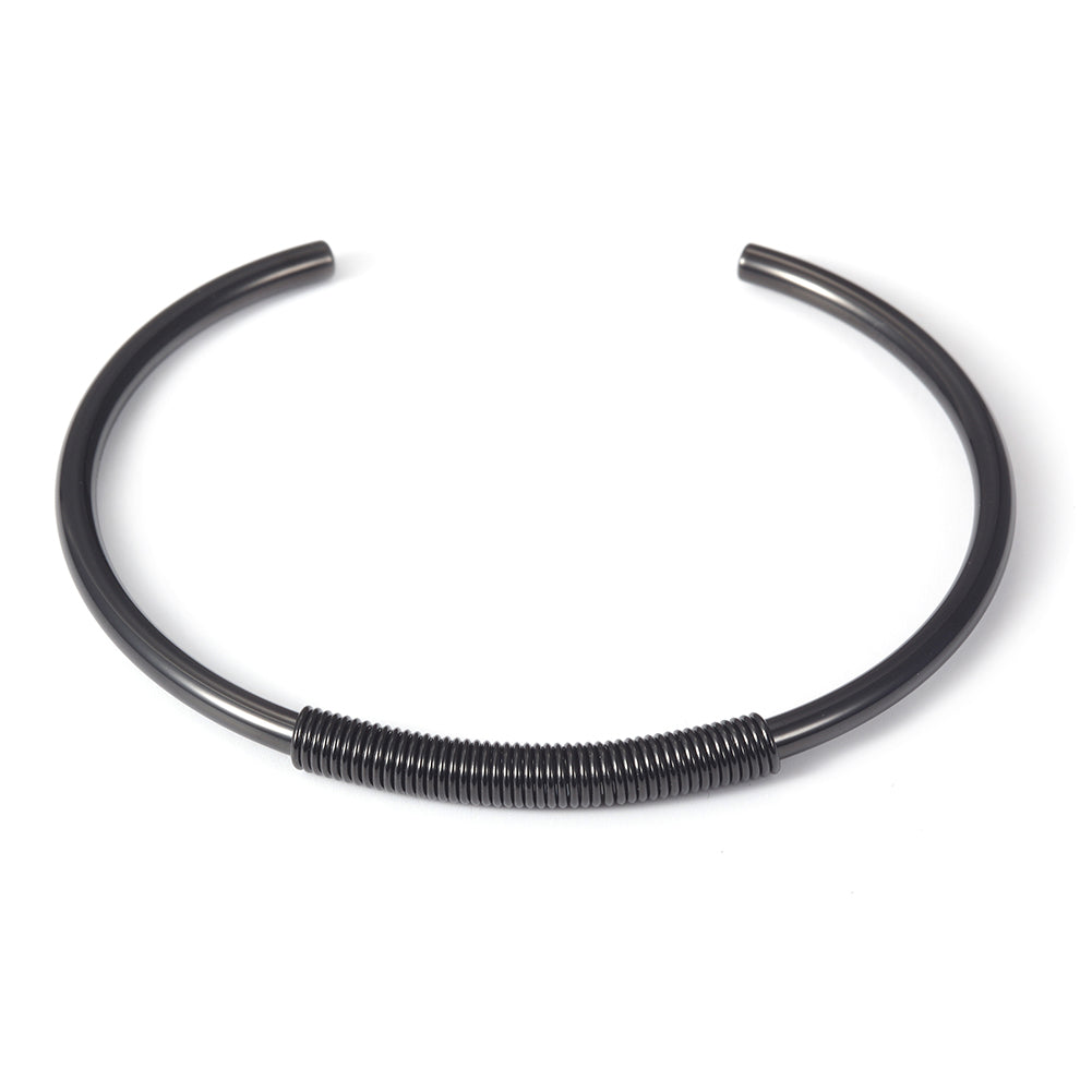 C-shaped smooth surface bracelet-NSB1678ST