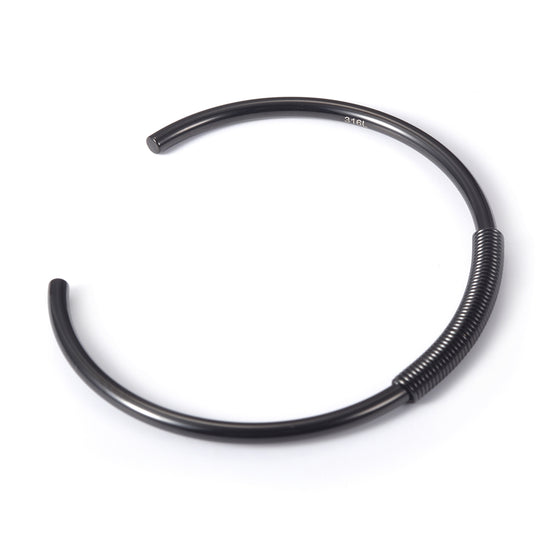 C-shaped smooth surface bracelet-NSB1678ST