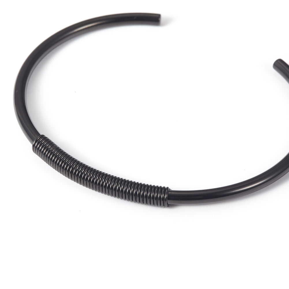 C-shaped smooth surface bracelet-NSB1678ST