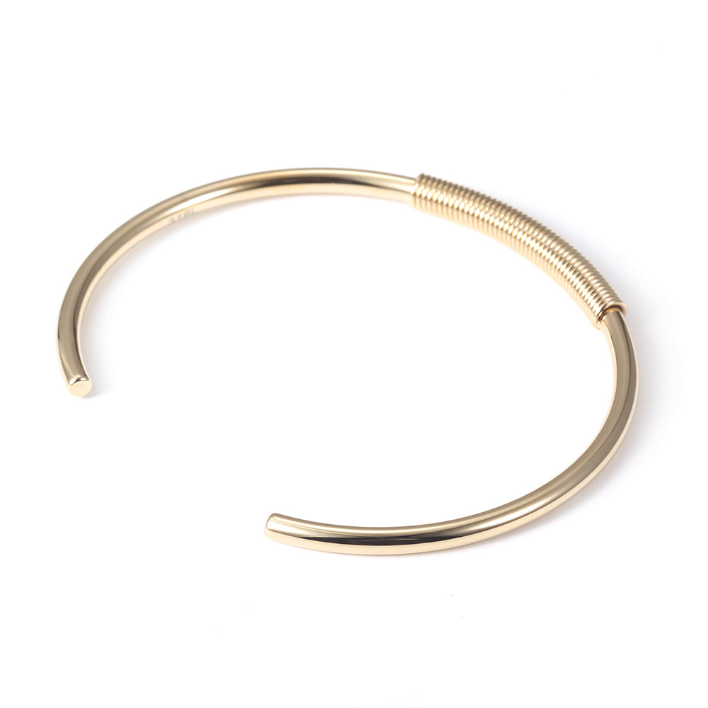 C-shaped smooth surface bracelet-NSB1678ST