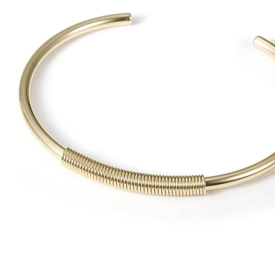 C-shaped smooth surface bracelet-NSB1678ST