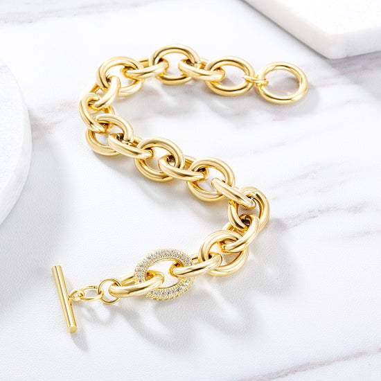 Interlocking creative bracelet-NSB1701STZD
