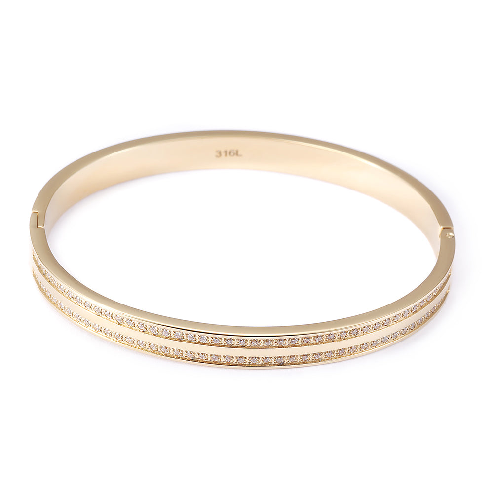 Round zircon bracelet-NSB1712ST