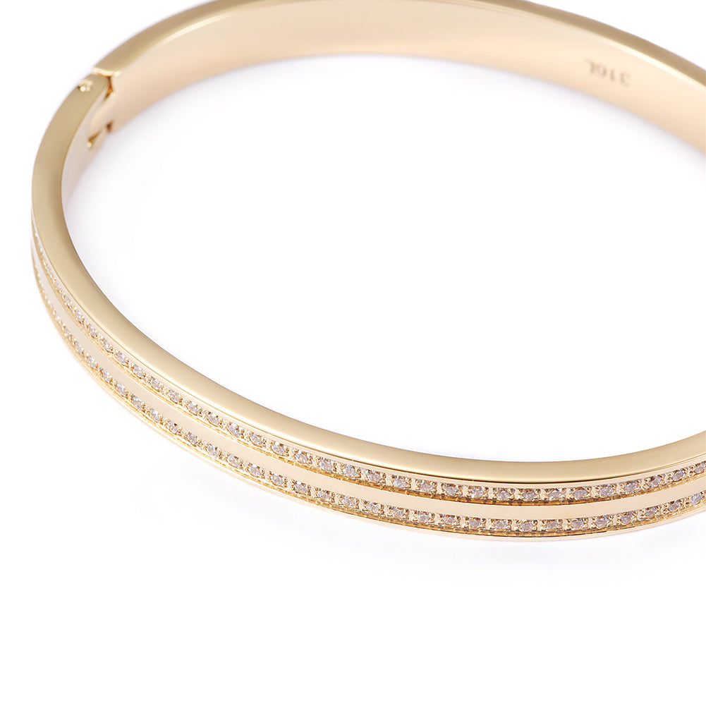 Round zircon bracelet-NSB1712ST