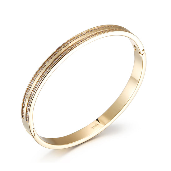 Round zircon bracelet-NSB1712ST