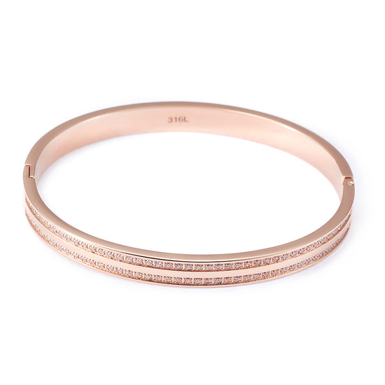 Round zircon bracelet-NSB1712ST