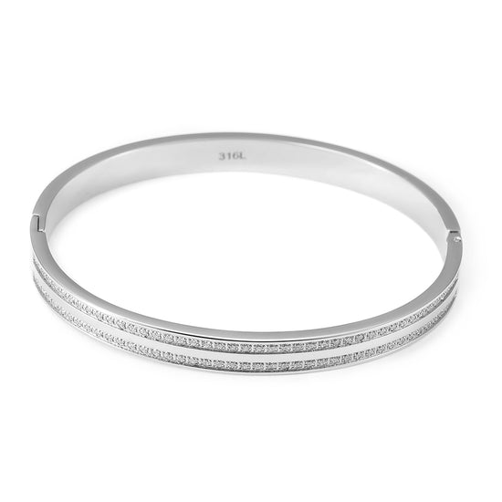Round zircon bracelet-NSB1712ST