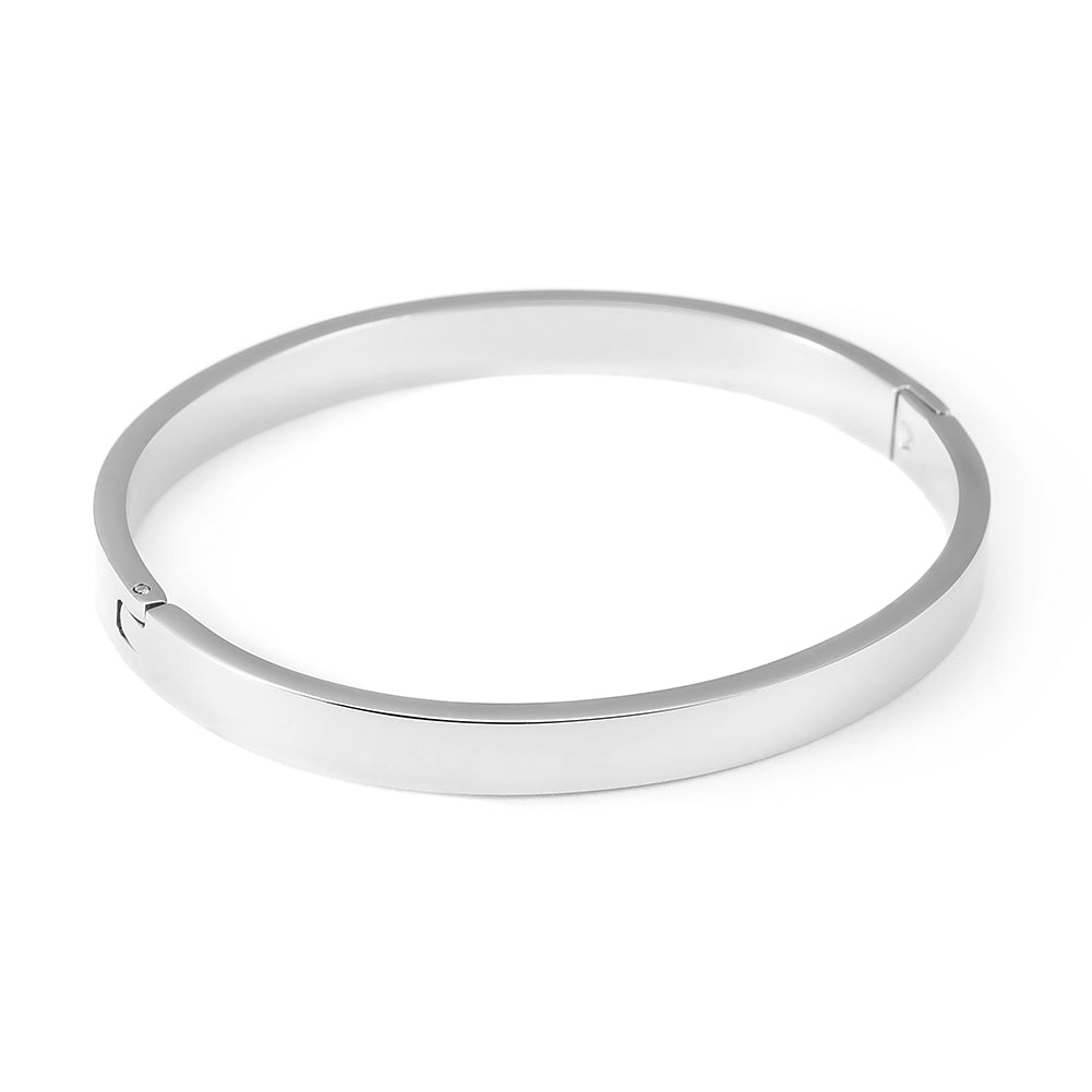 Circular carved bracelet-NSB1713ST