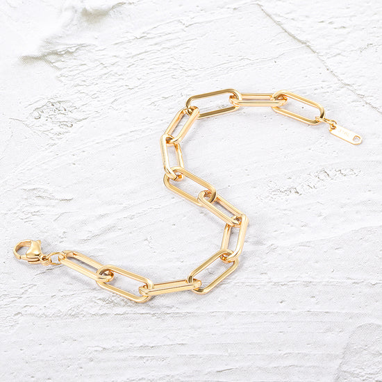 Stainless steel chain bracelet-NSB1722ST