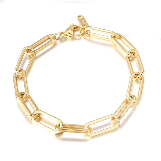 Stainless steel chain bracelet-NSB1722ST