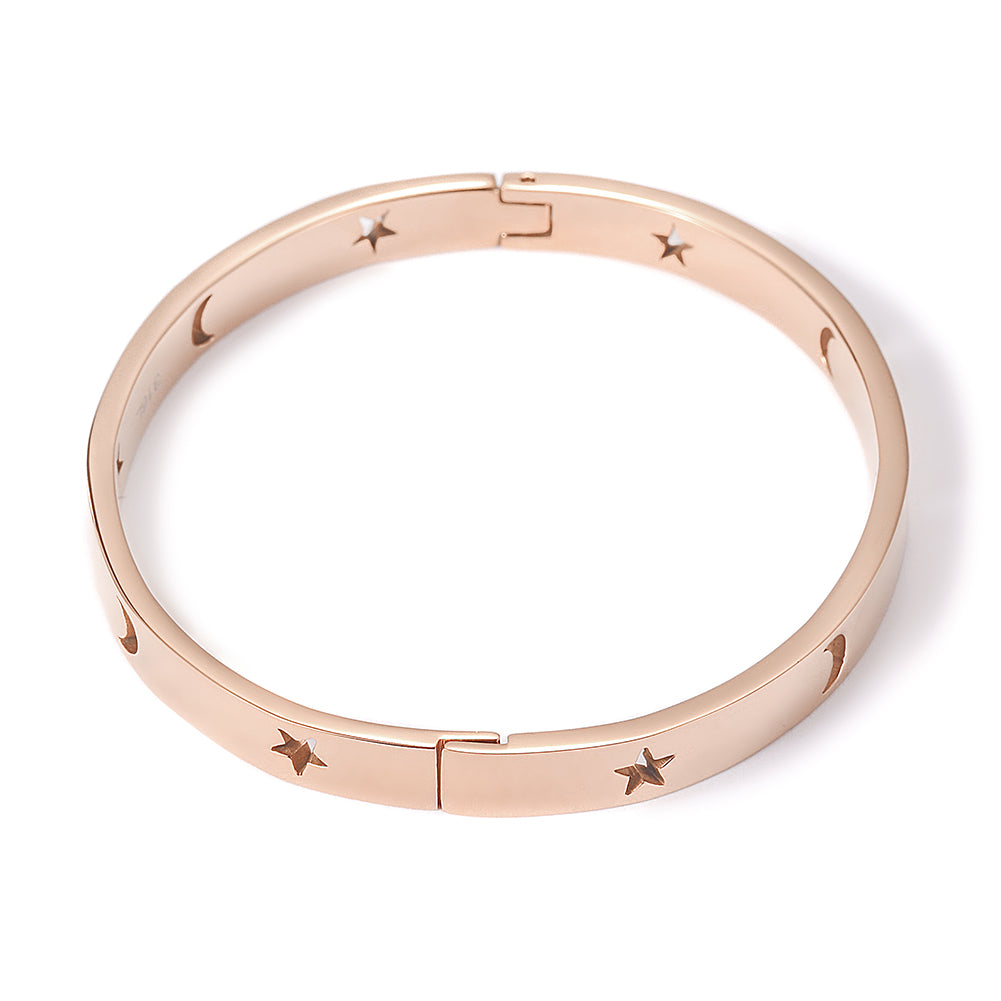 Star Moon Hollow Bracelet-NSB1723ST