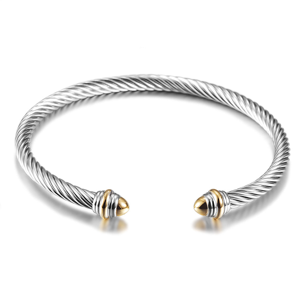 C-type Cable Intercolor Bracelet-NSB1739STWGG