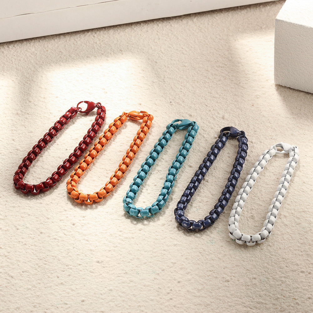 Colorful buckle bracelet-NSB1770ST