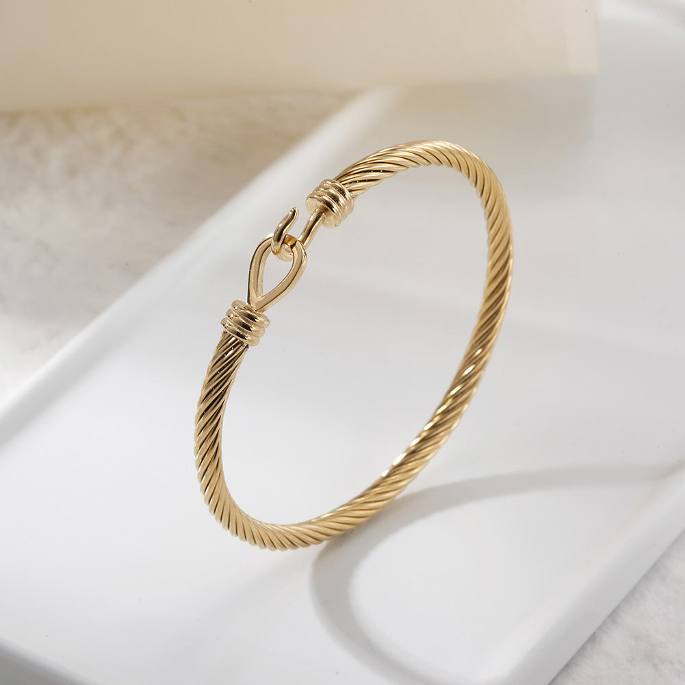 Stainless steel cable bracelet-NSB1785ST