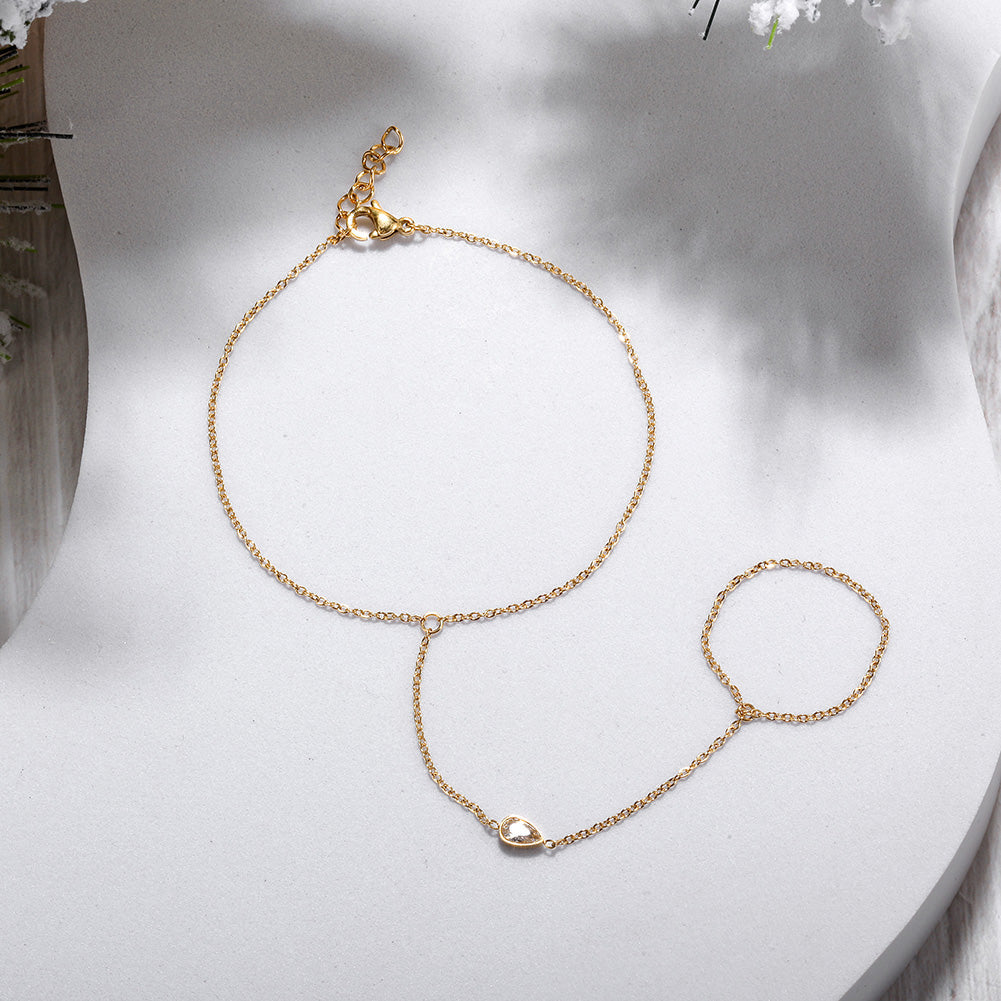 Chain pendant bracelet-NSB1794STGC