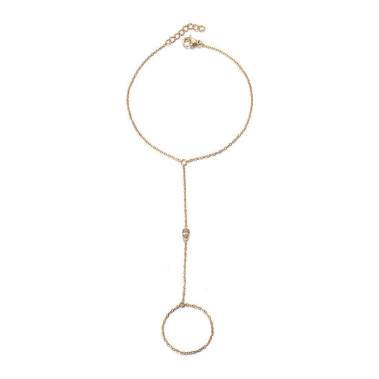 Chain pendant bracelet-NSB1794STGC