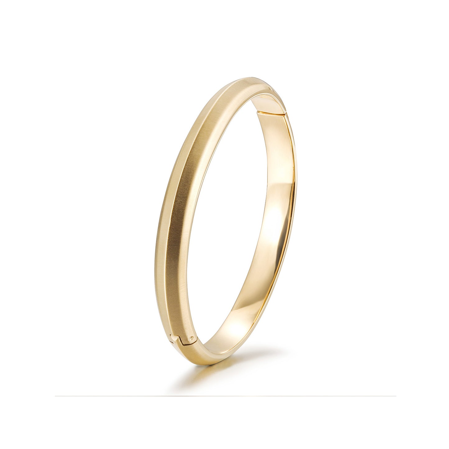 Round smooth surface bracelet-NSB1802STGCD-L