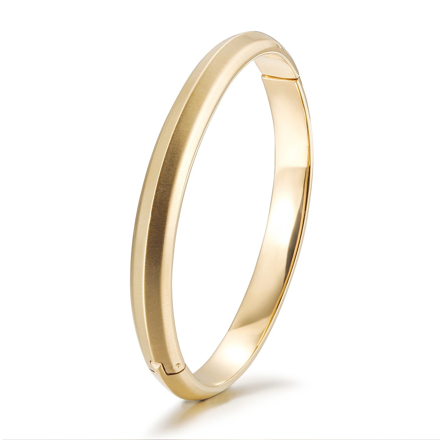 Round smooth surface bracelet-NSB1802STGCD-L