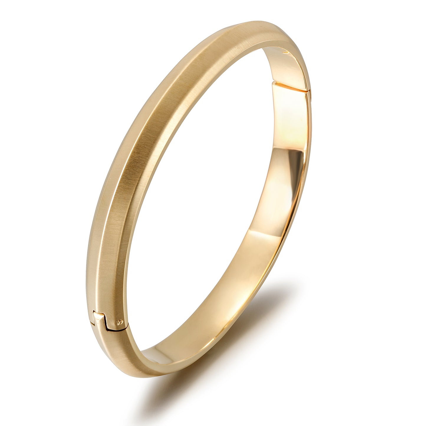 Round smooth surface bracelet-NSB1802STGCD-L