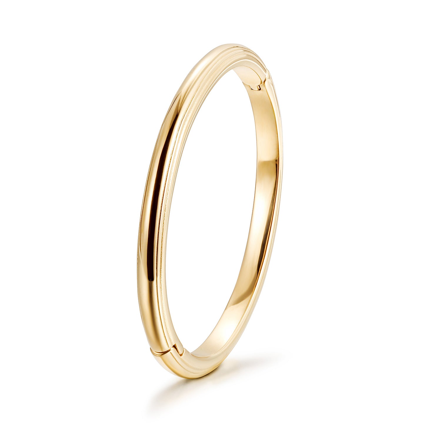 Stainless steel smooth surface bracelet-NSB1805ST