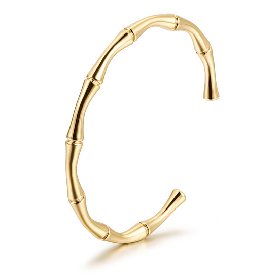 Bone C-shaped bracelet-NSB1811ST