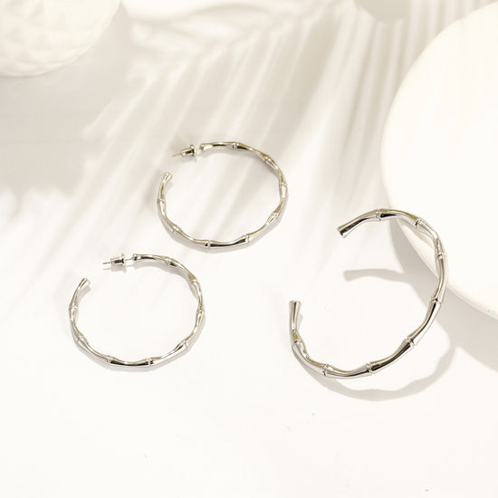 Bone C-shaped bracelet-NSB1811ST
