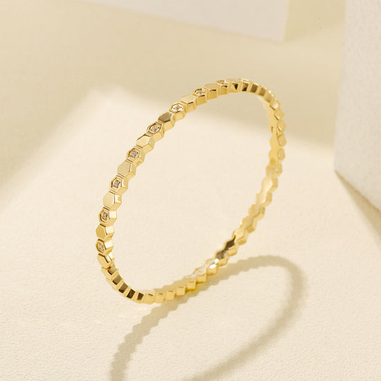 Load image into Gallery viewer, Triangular circular bracelet-NSB1821ST
