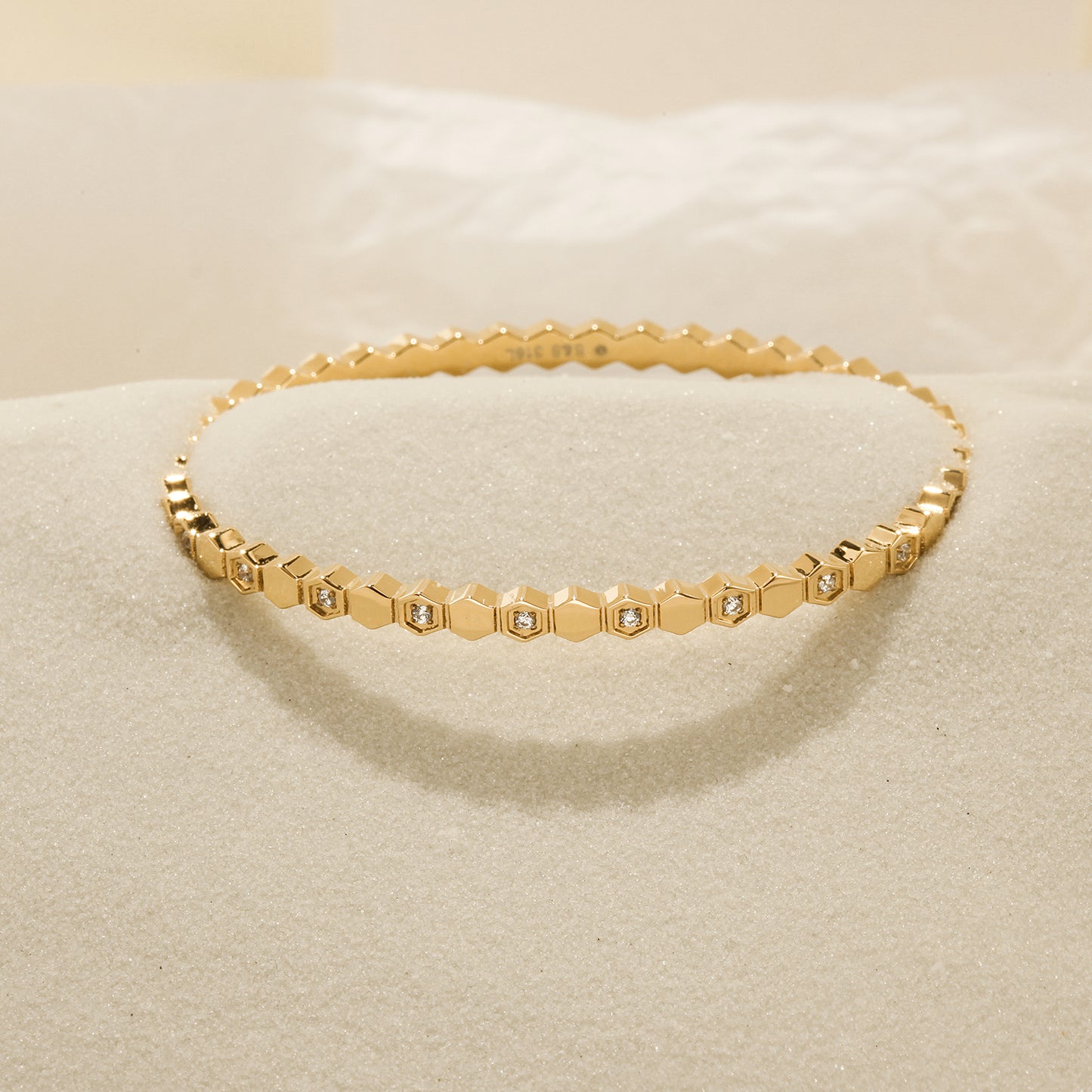 Triangular circular bracelet-NSB1821ST