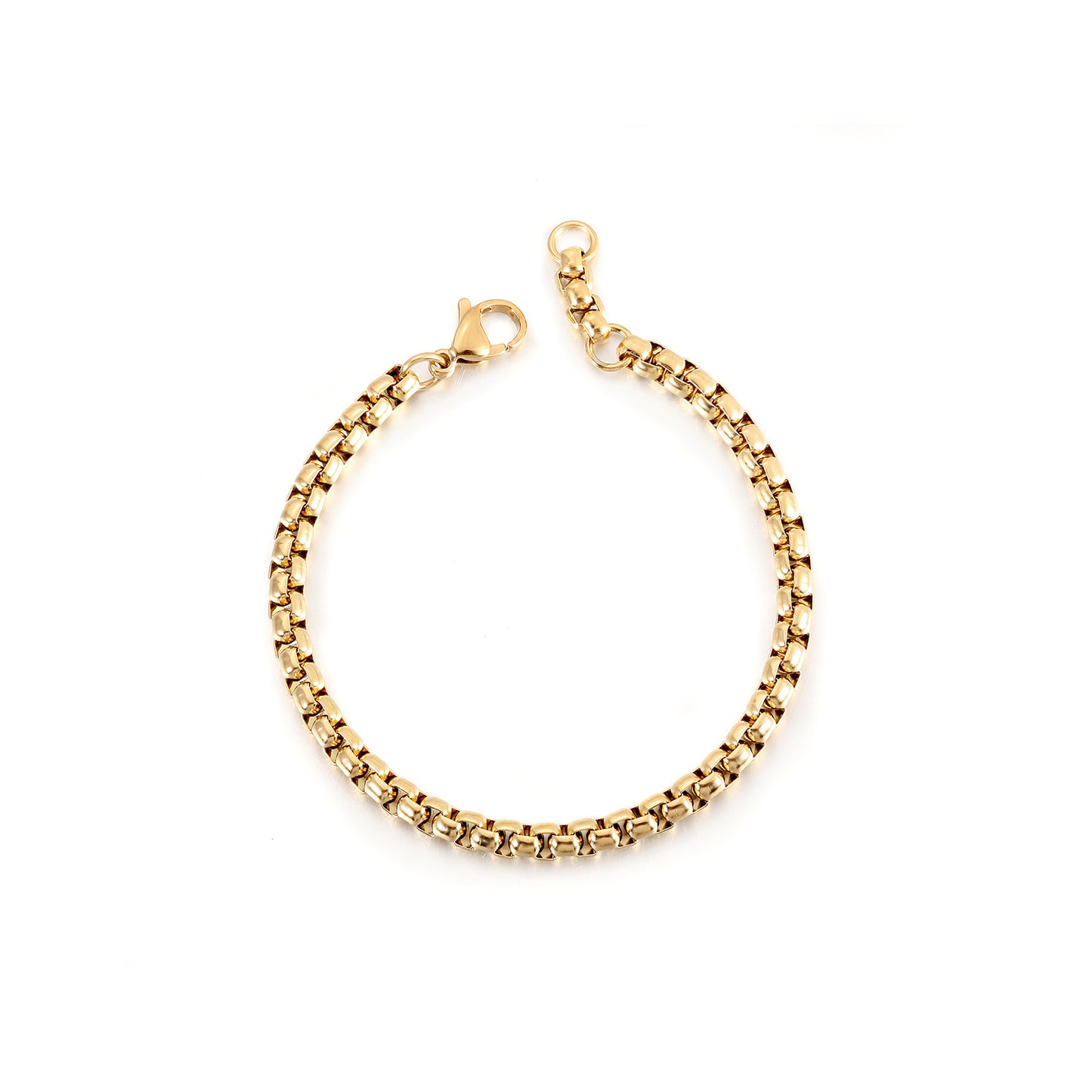 Chain smooth bracelet-NSB1827ST-M
